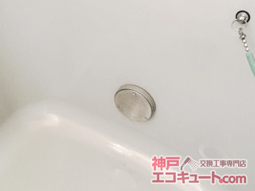 神戸市内のエコキュート風呂循環アダプターの交換その4